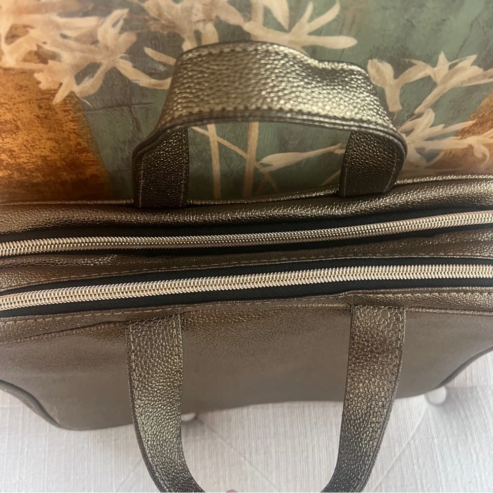 Sonia Kashuk Gold/Bronze Cosmetic Bags!NWOT!
